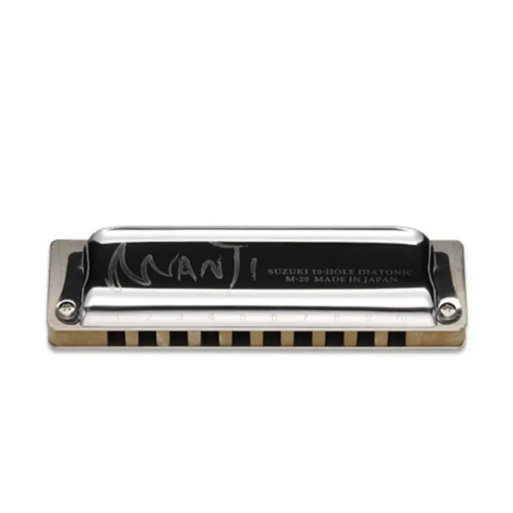 [M-20 A] Suzuki HARMONICA MANJI 10H A KEY