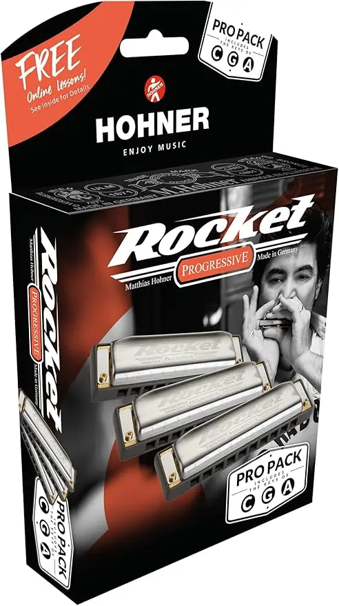Hohner Rocket ProPack (C-, G-, A-major)