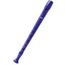 Hohner C-Soprano, 1 part, plastic, german, pb D BLUE