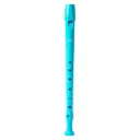 Hohner C-Soprano, 1 part, plastic, german, pb L BLUE