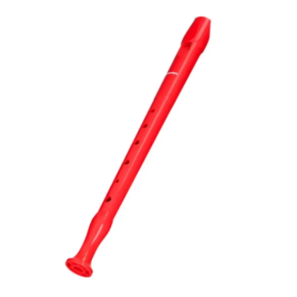[B95084RE] Hohner C-Soprano, 1 part, plastic, german, pb RED