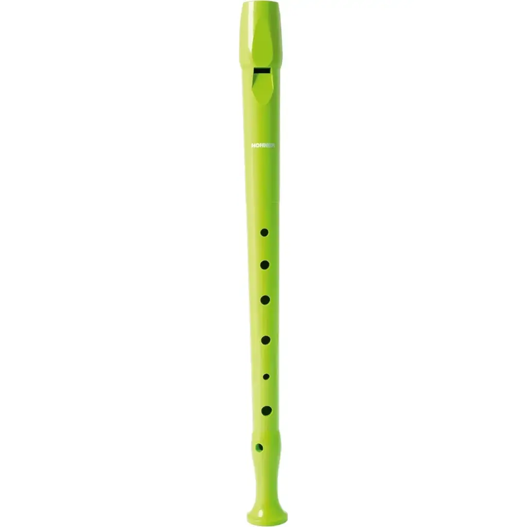 [B95084VI] Hohner C-Soprano, 1 part, plastic, german, pb L GREEN