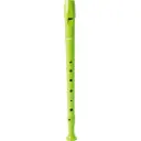 Hohner C-Soprano, 1 part, plastic, german, pb L GREEN