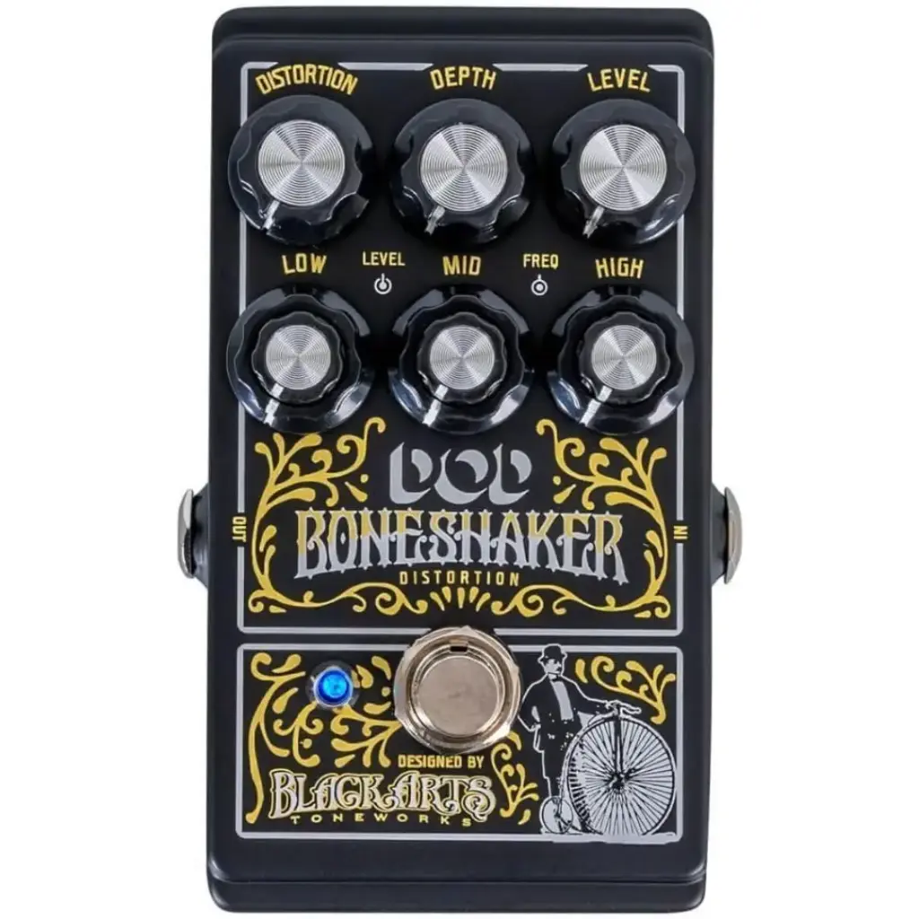Digitech DOD Boneshaker Distortion Pedal with 3-Band EQ
