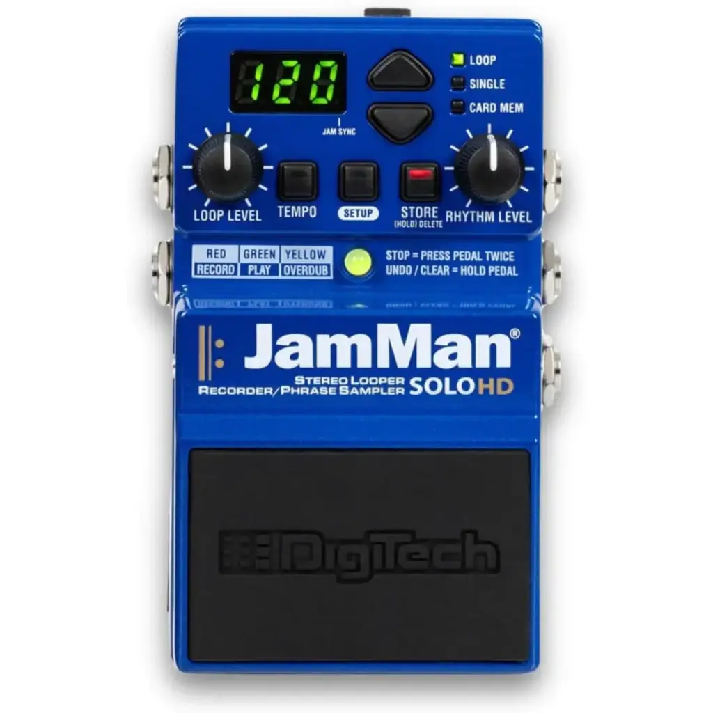 Digitech JamMan Solo HD Stereo Looper/Recorder Pedal