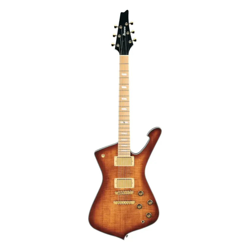 Ibanez IC420MFM-CML Electric Guitar – Caramel Burst Low Gloss