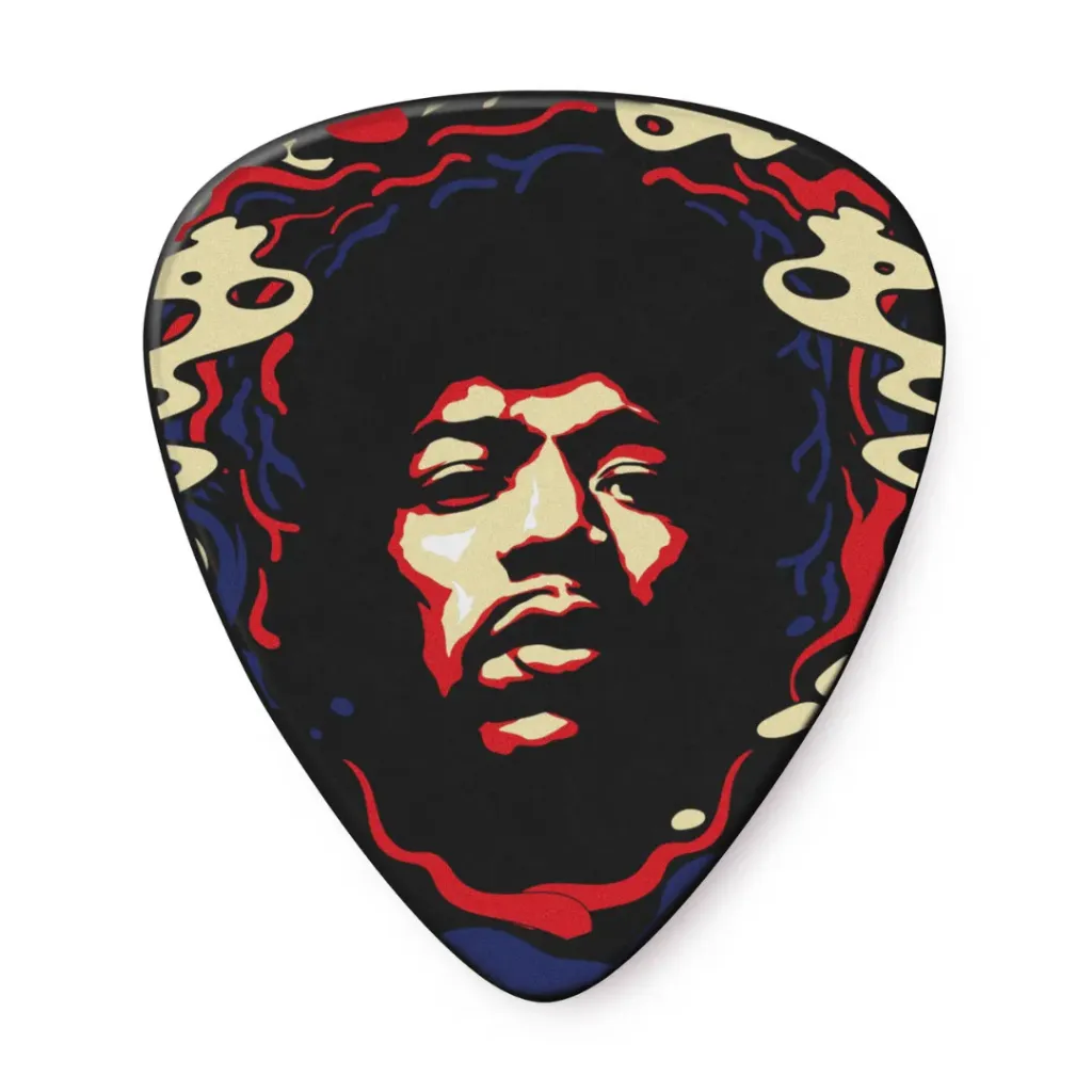Dunlop JHP15HV Jimi Hendrix '69 Psych Series Star Haze Guitar Picks – 6‑Pack Guitar Picks