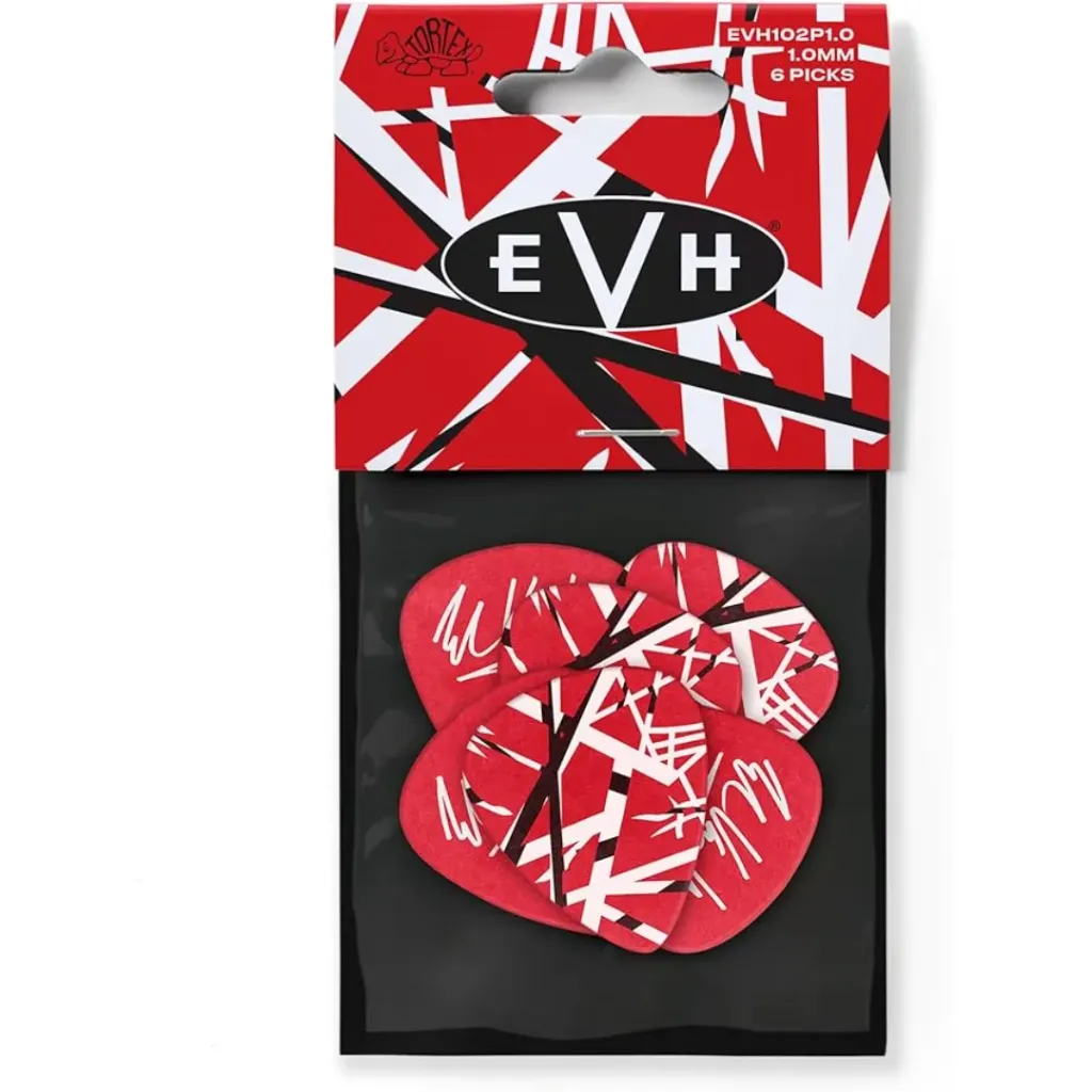 [EVH102P1.0] Dunlop EVH102P1.0 EVH Frankenstein Picks – 6-Pack