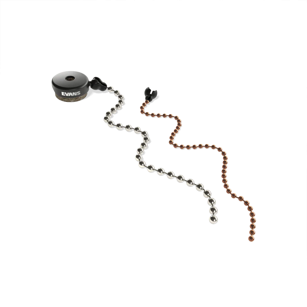 [EVCYMSZ1] Evans EVCYMSZ1 Cymbal Sizzler 2 Chain Pack