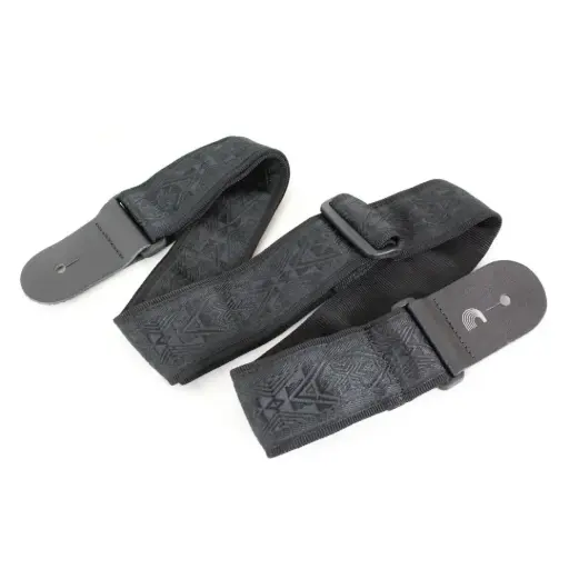 [50B01] DADDARIO 50B01 50MM STRAP-NP BLACK SATIN