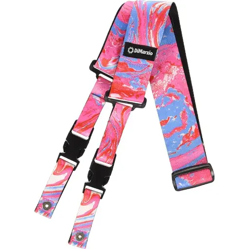 [DD2244] DIMARZIO DD2244 STEVE VAI CLIPLOCK, BLUE CHERRY UNIVERSE