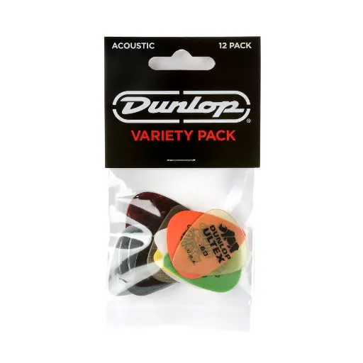 [PVP112] DUNLOP PVP112 PICK ACOUSTIC VAR PK-12/PLYPK   