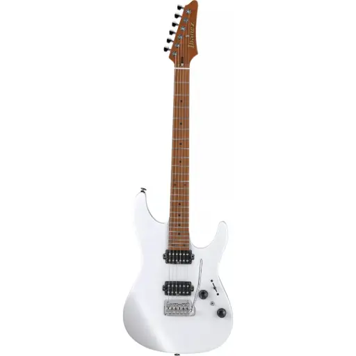[AZ2402-PWF] Ibanez Prestige AZ2402 Electric Guitar - Pearl White Flat 