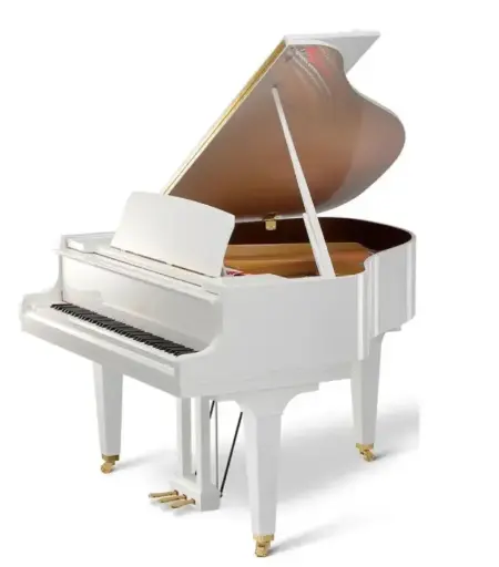 [GL-20 (KI) White Polish ID] KAWAI GL-20 (KI) White Polish ID GRAND PIANO WITH BENCH- (157cm)