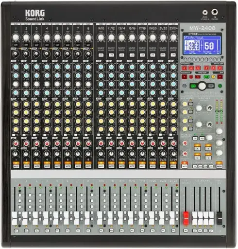 [MW-2408-BK] KORG MW-2408-BK AUDIO MIXER