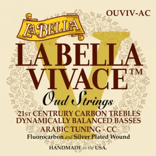 [OUVIV-AC] LABELLA OUVIV-AC SET OUD VIVACE CARBON ARABIC CC TUNING