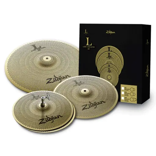 [LV348] ZILDJIAN LV348 L80 Low Volume Cymbal Pack - LV348