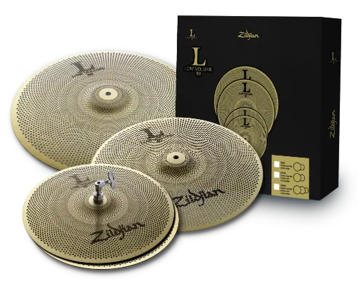 [LV468] ZILDJIAN LV468 L80 Low Volume Cymbal Pack - LV468