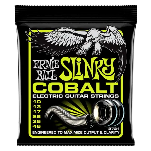 [P02721] Ernie Ball P02721 REGULAR SLINKY COBALT ELECTRIC GUITAR STRINGS - 10-46 GAUGE