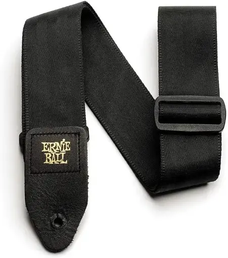 [P04139] Ernie Ball P04139 2" SEATBELT WEBBING STRAP - BLACK  