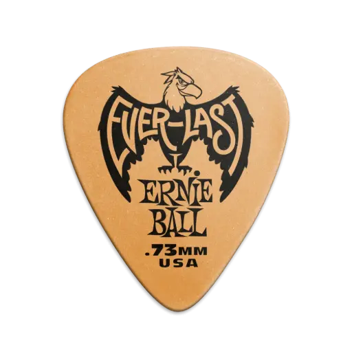 [P09190] Ernie Ball P09190 .73MM ORANGE EVERLAST PICKS 12-PACK  