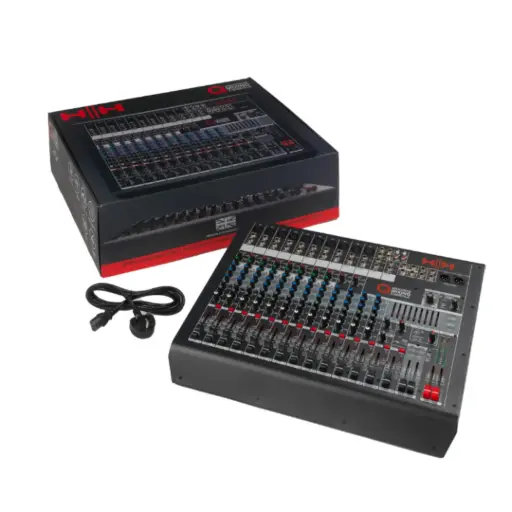 [Q16FX] HH Electronics Q16FX HH QUEENSBERRY SERIES - Q16FX- ANALOGUE MIXING CONSOLE - 16 CHANNELS - 2 SUB GROUPS - DSP - USB 