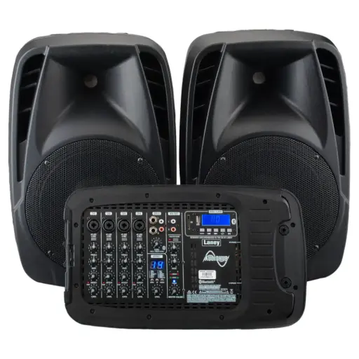 [AH2500D] Laney AH2500D PORTABLE PA SYSTEM - 2X500W - 6 CHANNELS BLUETOOTH AND FX - MICS INCLUDED
