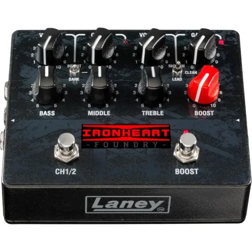 [IRF-LOUDPEDAL] Laney IRF-LOUDPEDAL A TRUE 2 CHANNEL IRONHEART AMP FLAT ON THE FLOOR - 60 WATTS