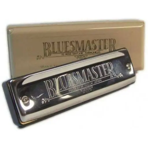 [MR-250 G] Suzuki HARMONICA BLUEMASTER 10H G KEY