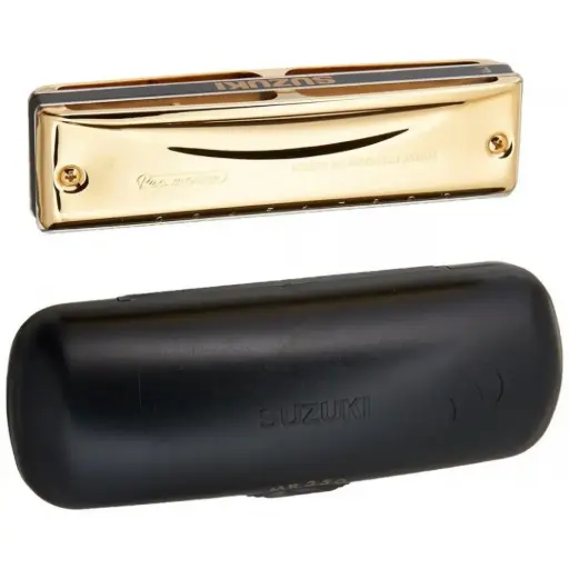 [MR-350GV G] Suzuki HARMONICA Gold Valved Promaster "G"