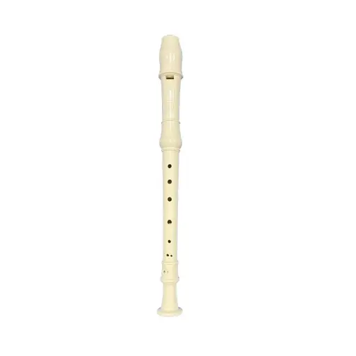 [SRG-11] Suzuki RECORDER 1-PIECE, Soprano, German, Ivory