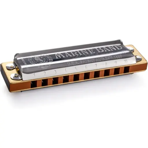 [M202101X] Hohner 125th ANNIVERSARY MARINE BAND C BOX