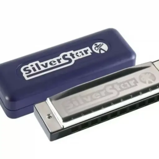 [M5040667] Hohner Silver Star Small Box F-major