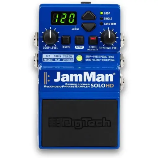 [JMSHDV-04] Digitech JamMan Solo HD Stereo Looper/Recorder Pedal
