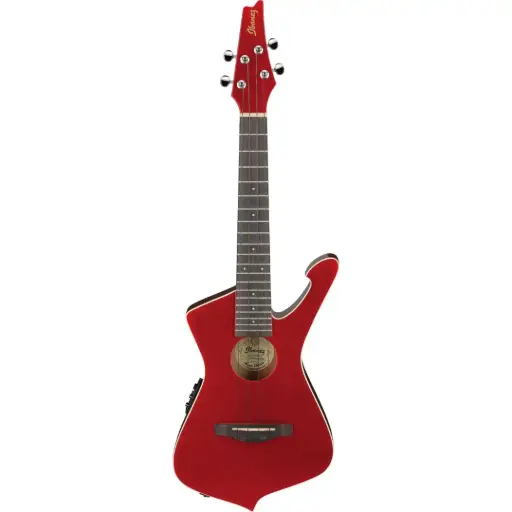 [UICT10-CA] Ibanez UICT10-CA UIC Series Electro-acoustic Ukulele - Iceman - 4 String - Candy Apple